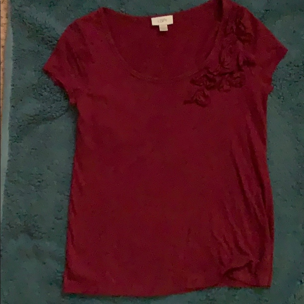 Ann Taylor loft size large tee
